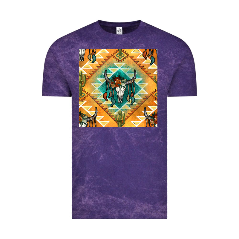 Native American Aztec Seamless Pattern Vintage Tee by BundleAndBundleShop | Teevron