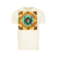 Vintage Arctic native american aztec seamless pattern Vintage Tee - BundleAndBundleShop