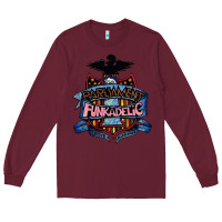 Burgundy parliament funkadelic and george clinton müsïc Long Sleeve Tee - linhVisuals