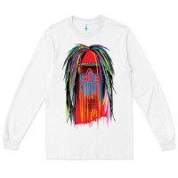 White george clinton and parliament funkadelic müsïc Long Sleeve Tee - linhVisuals