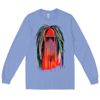 Colony Blue george clinton and parliament funkadelic müsïc Long Sleeve Tee - linhVisuals