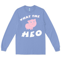 Colony Blue what the heo Long Sleeve Tee - linhVisuals