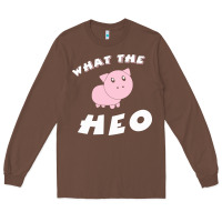 Chestnut what the heo Long Sleeve Tee - linhVisuals