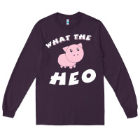 Plum what the heo Long Sleeve Tee - linhVisuals