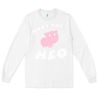 White what the heo Long Sleeve Tee - linhVisuals