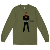 Army Green tom jones 03 Long Sleeve Tee - linhVisuals