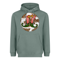Sage Elf Shoes Christmas Heavyweight Hoodie - RanaPortraitStore