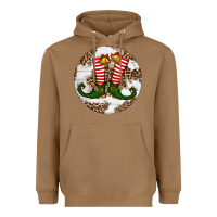 Toasted Coconut Elf Shoes Christmas Heavyweight Hoodie - RanaPortraitStore