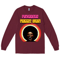 Burgundy parliament funkadelic and george clinton müsïc Long Sleeve Tee - linhVisuals