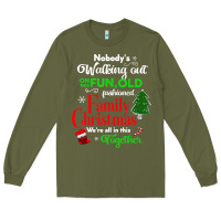 Army Green family christmas vacation pajamas Long Sleeve Tee - linhVisuals