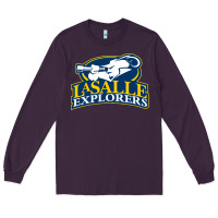 Plum la salle Long Sleeve Tee - linhVisuals