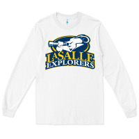 White la salle Long Sleeve Tee - linhVisuals