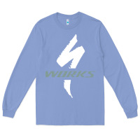 Colony Blue Specialized Bikes Bicycle Long Sleeve Tee - linhVisuals