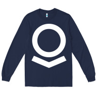 Navy Palantir Long Sleeve Tee - linhVisuals