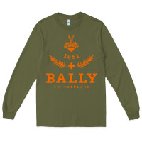 Army Green bally Long Sleeve Tee - linhVisuals