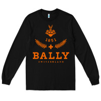 Black bally Long Sleeve Tee - linhVisuals