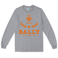 Heather Grey bally Long Sleeve Tee - linhVisuals