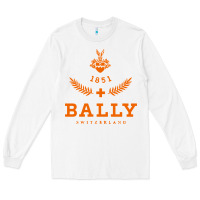 White bally Long Sleeve Tee - linhVisuals