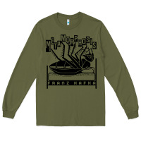 Army Green kafka metamorphosis Long Sleeve Tee - linhVisuals