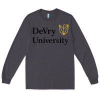 Smoke devry advantage academy vectorized Long Sleeve Tee - linhVisuals