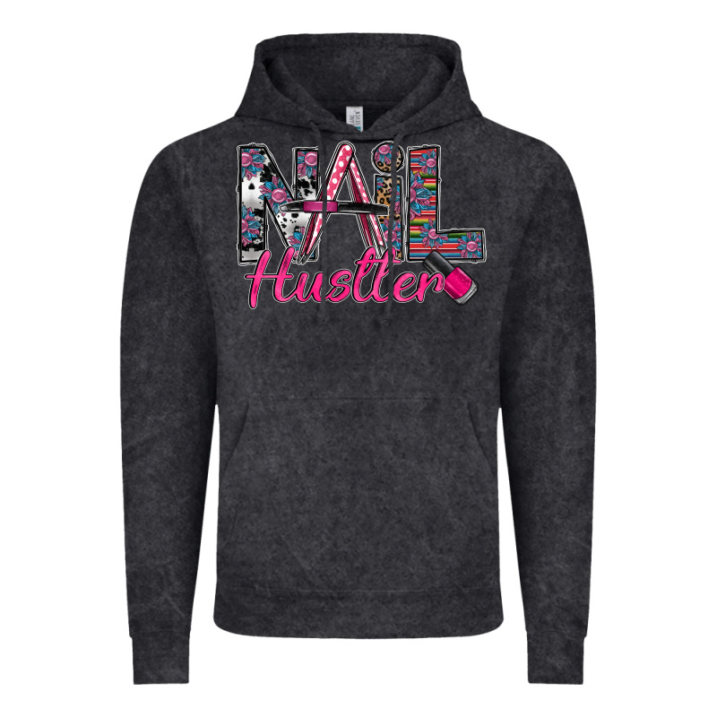 Nail Hustler Vintage Hoodie by SublimationCraftShop | Teevron