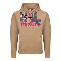 Vintage Coffee Nail hustler Vintage Hoodie - SublimationCraftShop