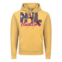 Vintage Mustard Nail hustler Vintage Hoodie - SublimationCraftShop