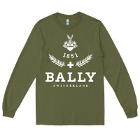 Army Green bally Long Sleeve Tee - linhVisuals