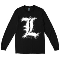 Black ryuzaki Long Sleeve Tee - linhVisuals