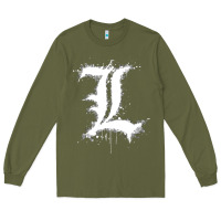 Army Green ryuzaki Long Sleeve Tee - linhVisuals