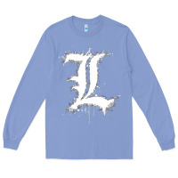 Colony Blue ryuzaki Long Sleeve Tee - linhVisuals