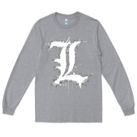 Heather Grey ryuzaki Long Sleeve Tee - linhVisuals