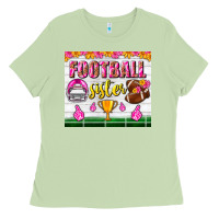 Matcha football sister tumbler Ladies Tee - BundleAndBundleShop