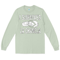 Matcha I survived la chancla Long Sleeve Tee - linhVisuals
