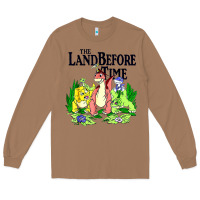 Toasted Coconut land before time pastel dinosaur friends Long Sleeve Tee - linhVisuals