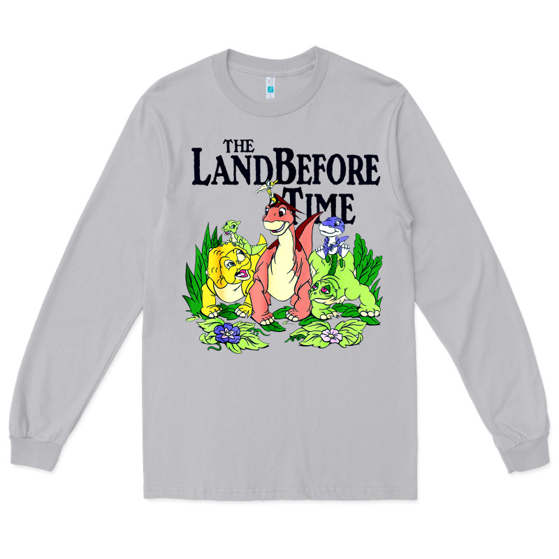 Land Before Time Pastel Dinosaur Friends Long Sleeve Tee by linhVisuals | Teevron