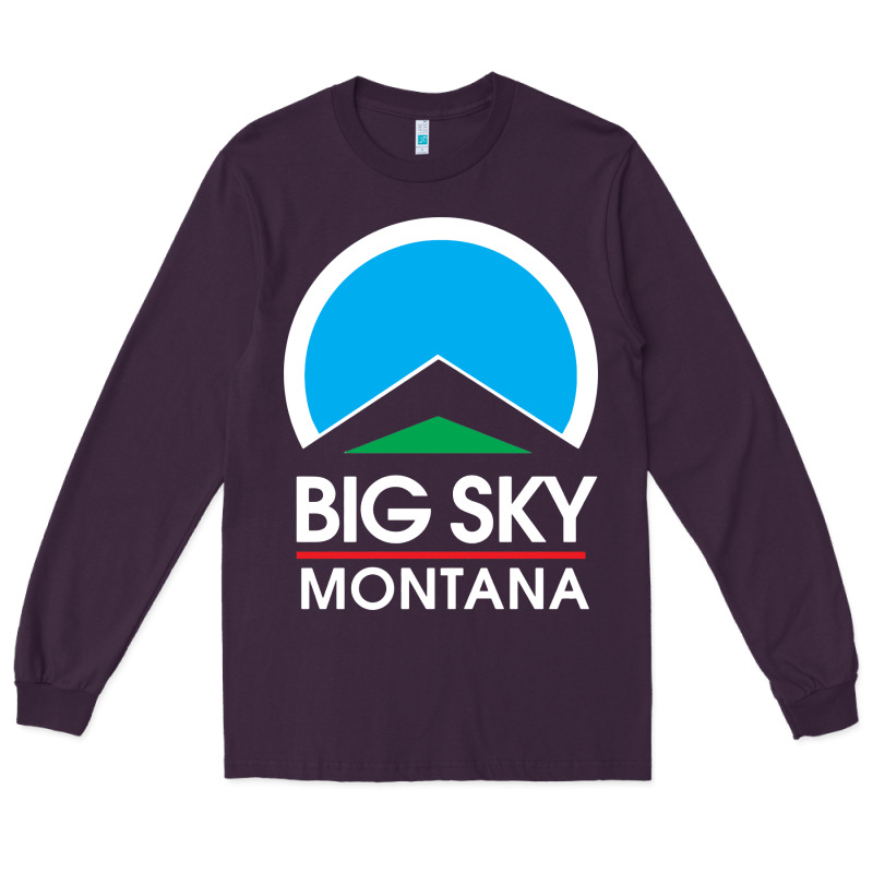 Big Sky Montana Long Sleeve Tee by linhVisuals | Teevron