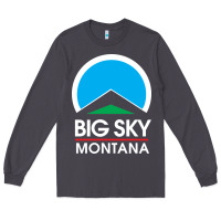 Smoke big sky montana Long Sleeve Tee - linhVisuals