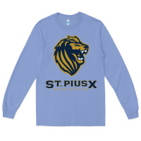 Colony Blue st pius x high school athletics Long Sleeve Tee - linhVisuals