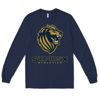 Navy st pius x high school athletics Long Sleeve Tee - linhVisuals