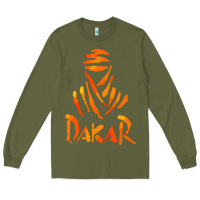 Army Green dakar rally Long Sleeve Tee - linhVisuals