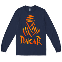 Navy dakar rally Long Sleeve Tee - linhVisuals