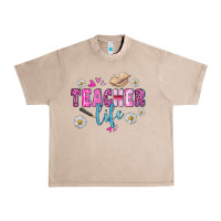 French Oak teacher life Urban Heavy Tee - BundleAndBundleShop