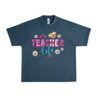 Midnight Navy teacher life Urban Heavy Tee - BundleAndBundleShop
