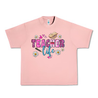 Salmon teacher life Urban Heavy Tee - BundleAndBundleShop