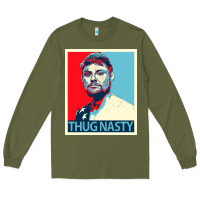 Army Green bryce mitchell thug nasty Long Sleeve Tee - linhVisuals