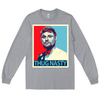 Heather Grey bryce mitchell thug nasty Long Sleeve Tee - linhVisuals