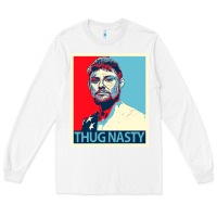 White bryce mitchell thug nasty Long Sleeve Tee - linhVisuals