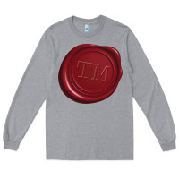 Heather Grey taskmaster seal Long Sleeve Tee - linhVisuals