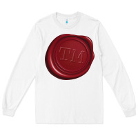 White taskmaster seal Long Sleeve Tee - linhVisuals